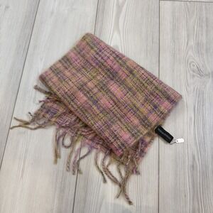 NEW REDfish DESIGNS 100% Mohair Oblong Rectangular Scarf 12" X 62"